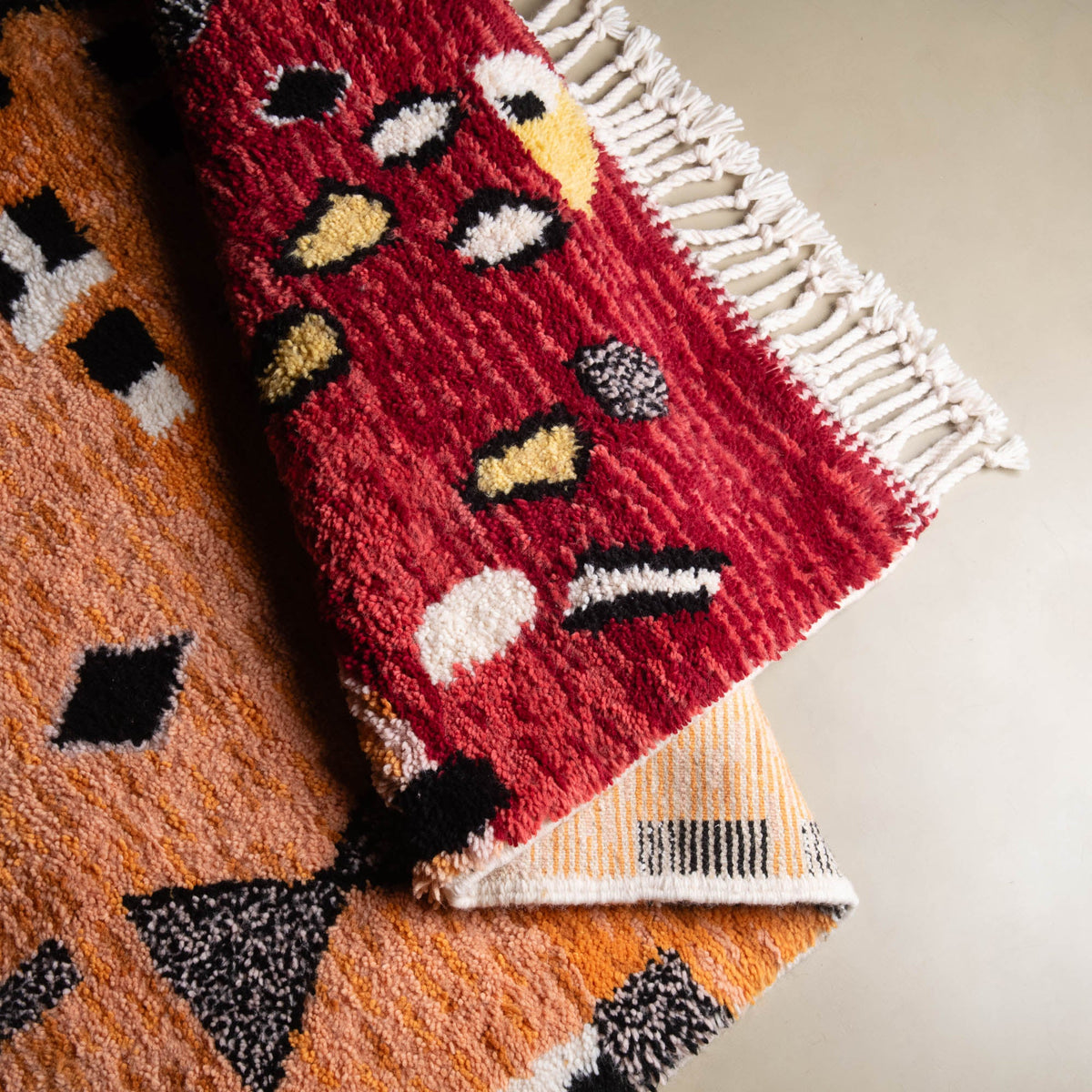 Fitnah - Tapis Berbère shaggy