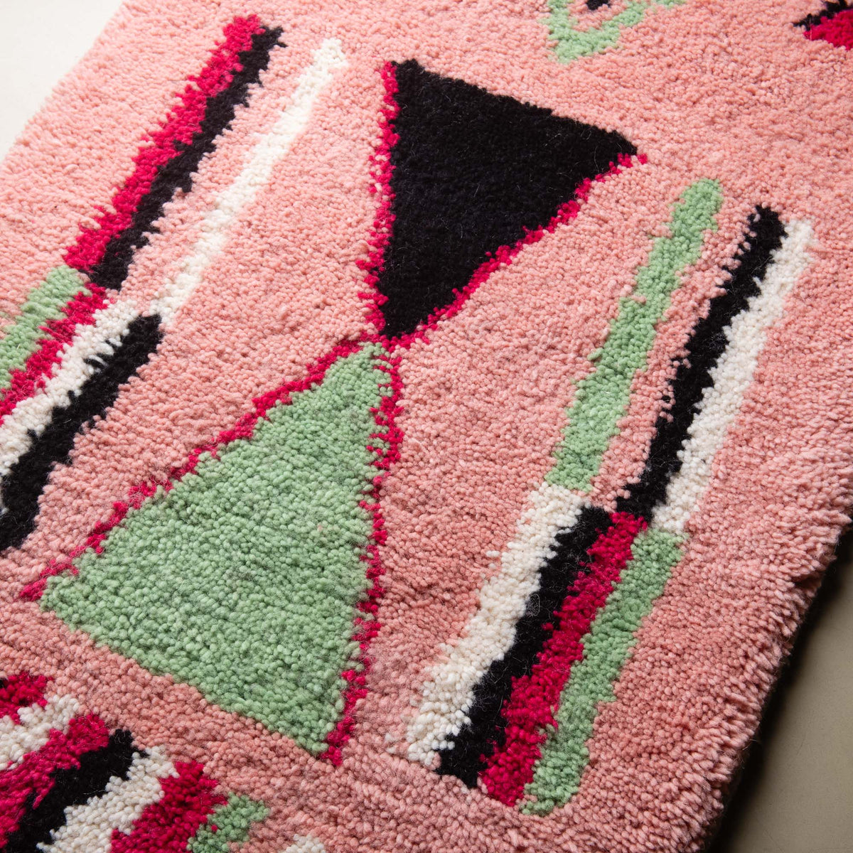 Majdah - Tapis Berbère shaggy de couloir