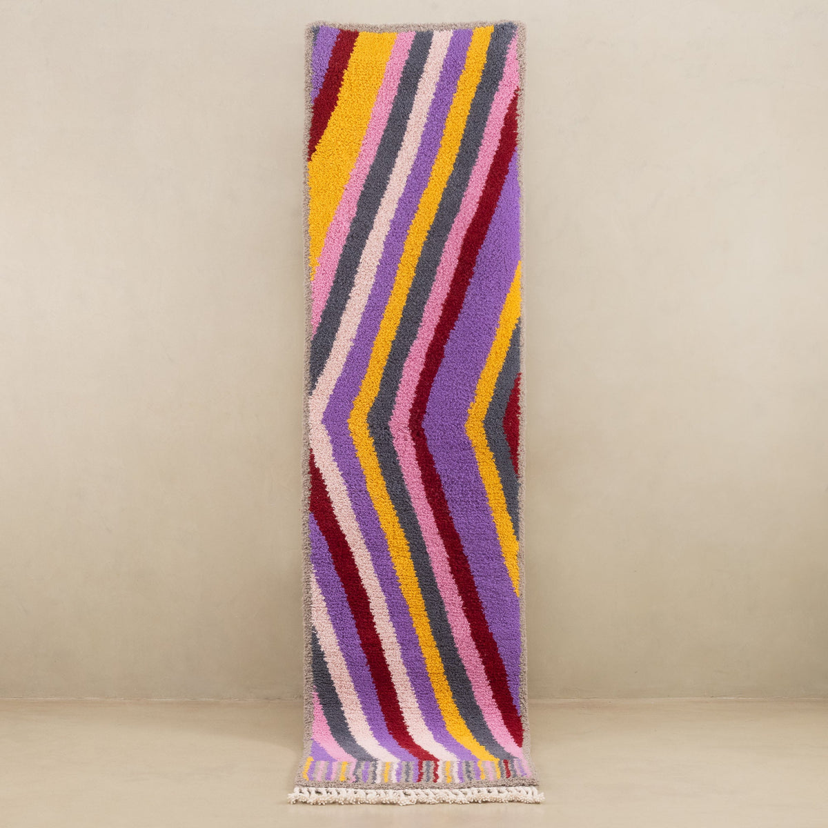 Awtar - Tapis Berbère shaggy de couloir