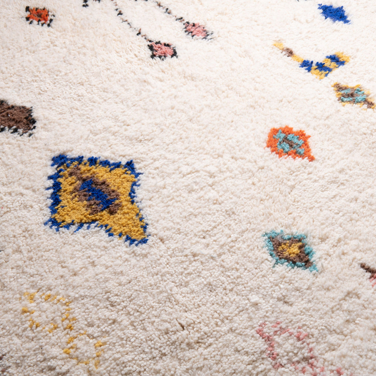 Nassij Rond - Tapis Berbère shaggy