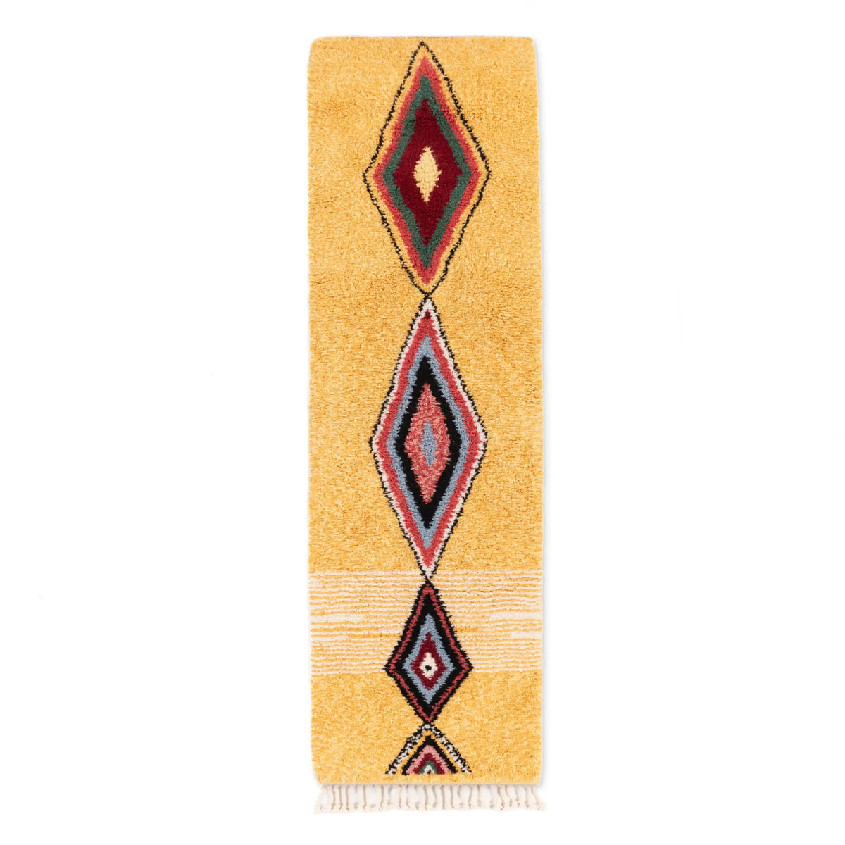 Chorouk - Tapis Berbère shaggy de couloir