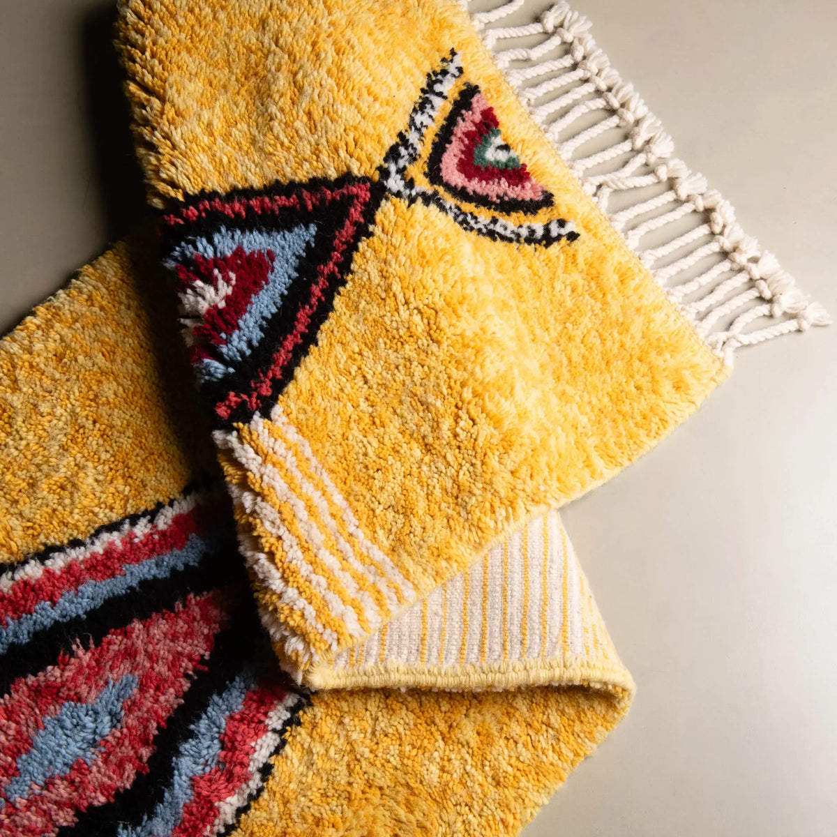 Chorouk - Tapis Berbère shaggy de couloir