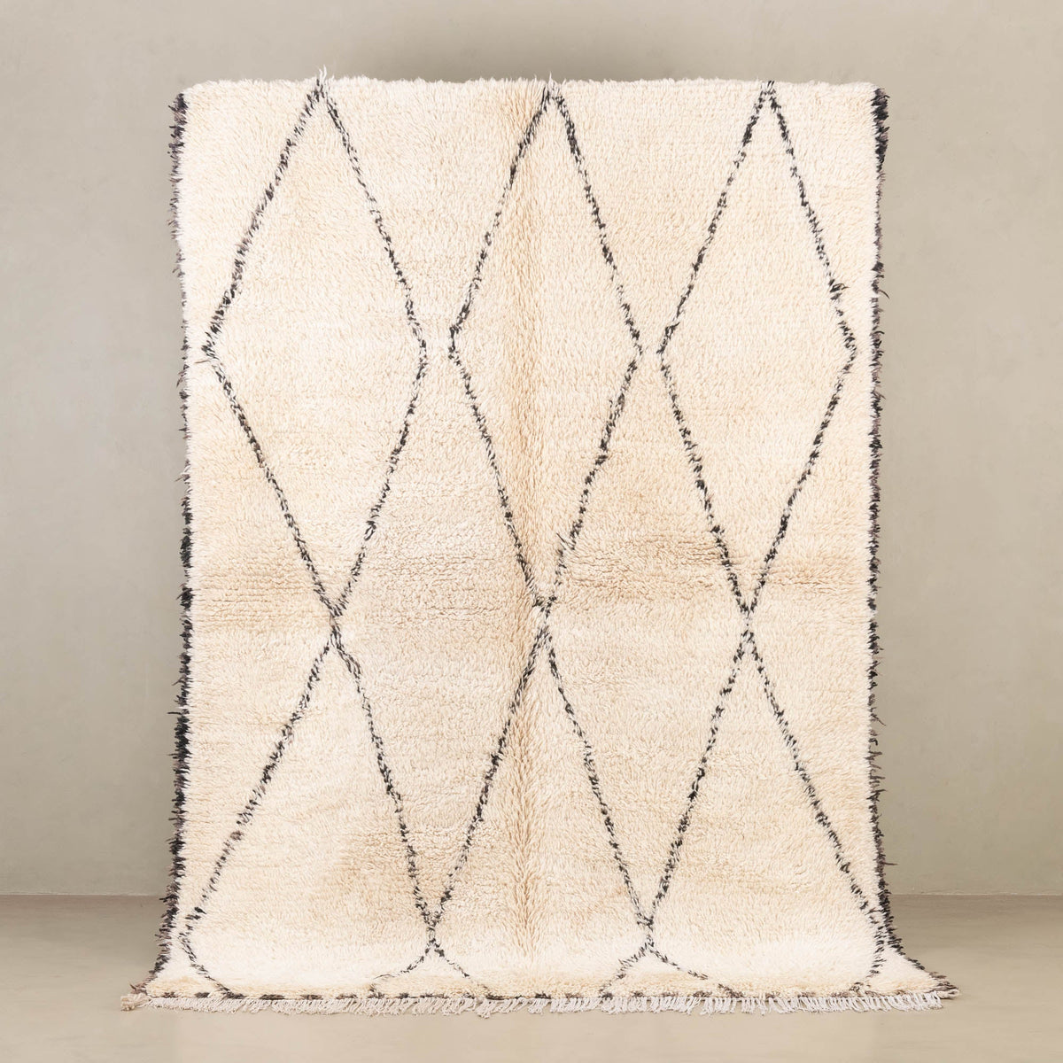 Mellouk - Tapis Berbère shaggy vintage