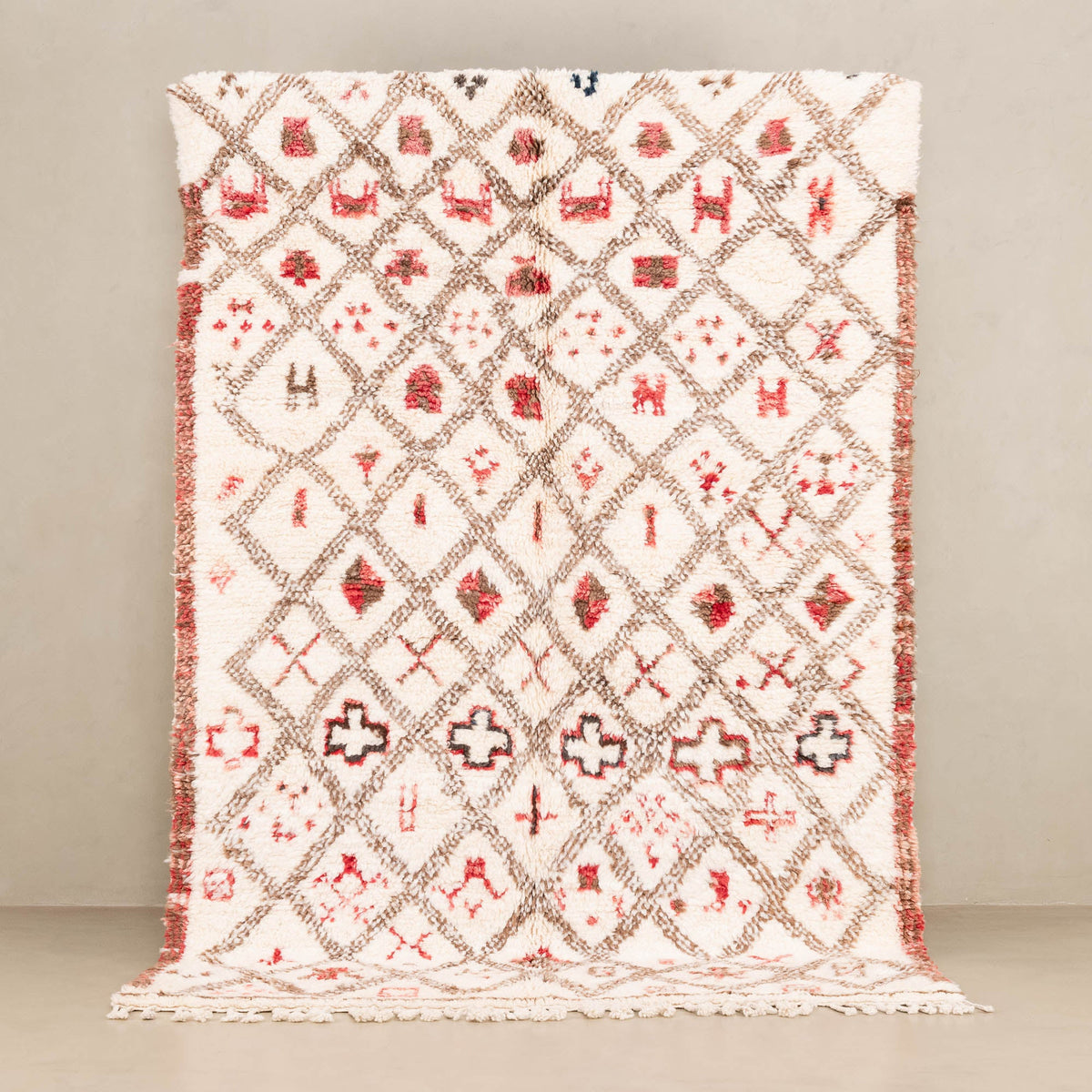Tatam - Tapis Berbère shaggy vintage