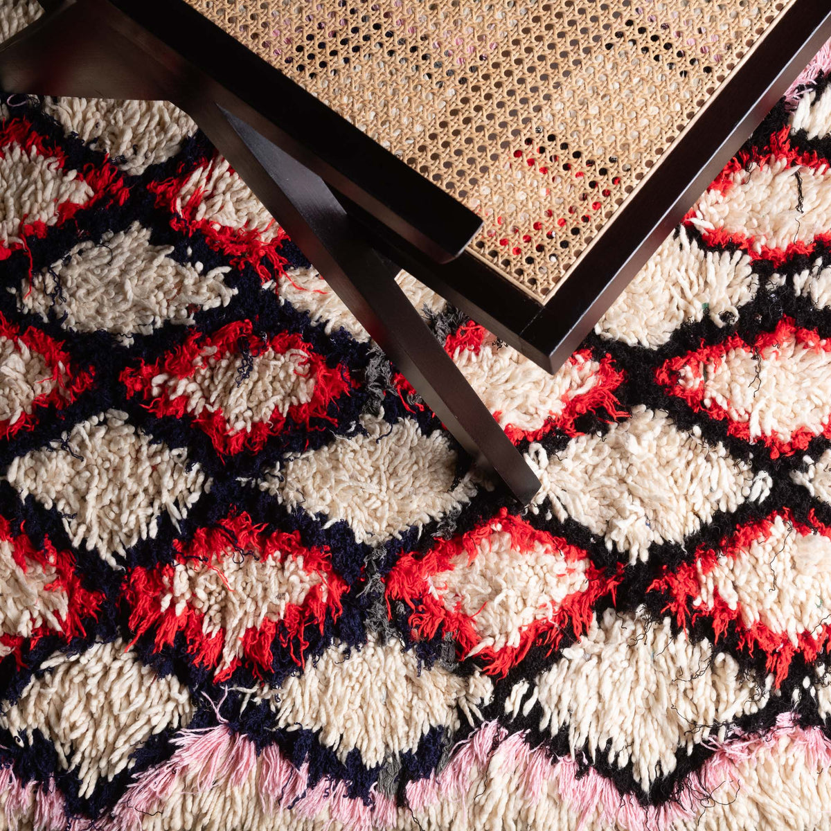 Fatima - Tapis Berbère patchwork vintage