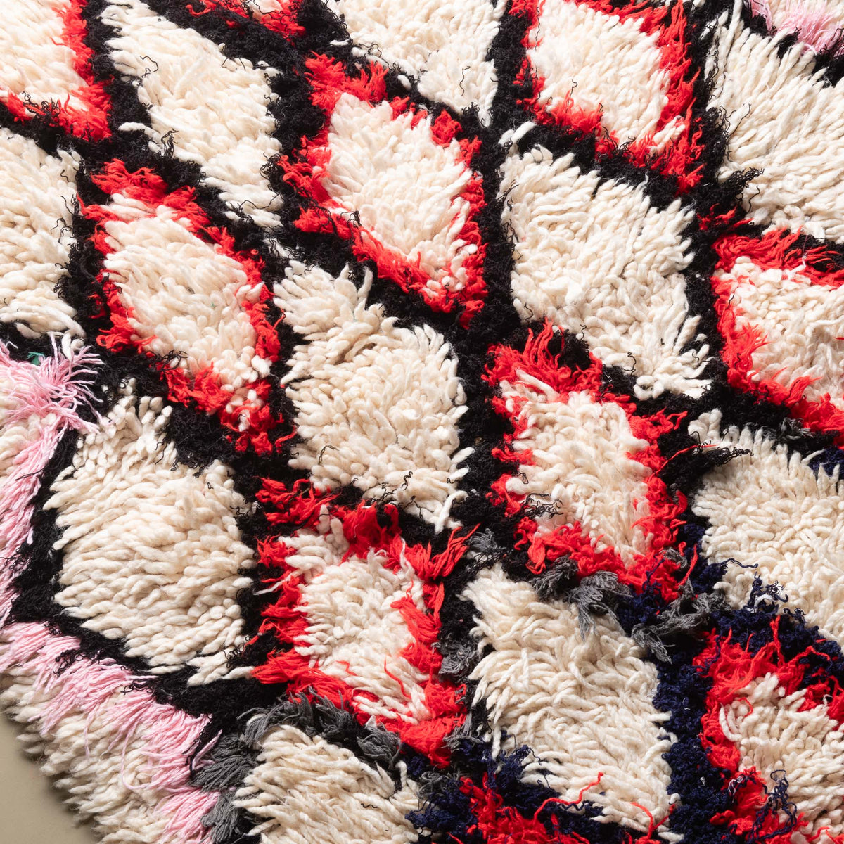 Fatima - Tapis Berbère patchwork vintage