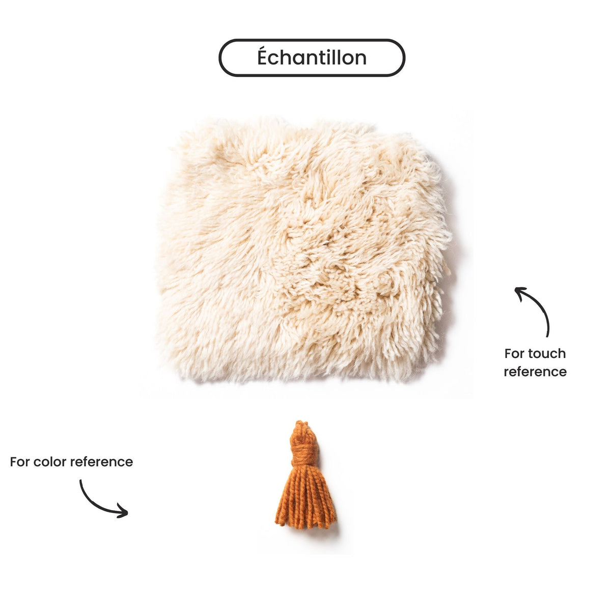Dunes berbères - Luxueux tapis Berbère shaggy