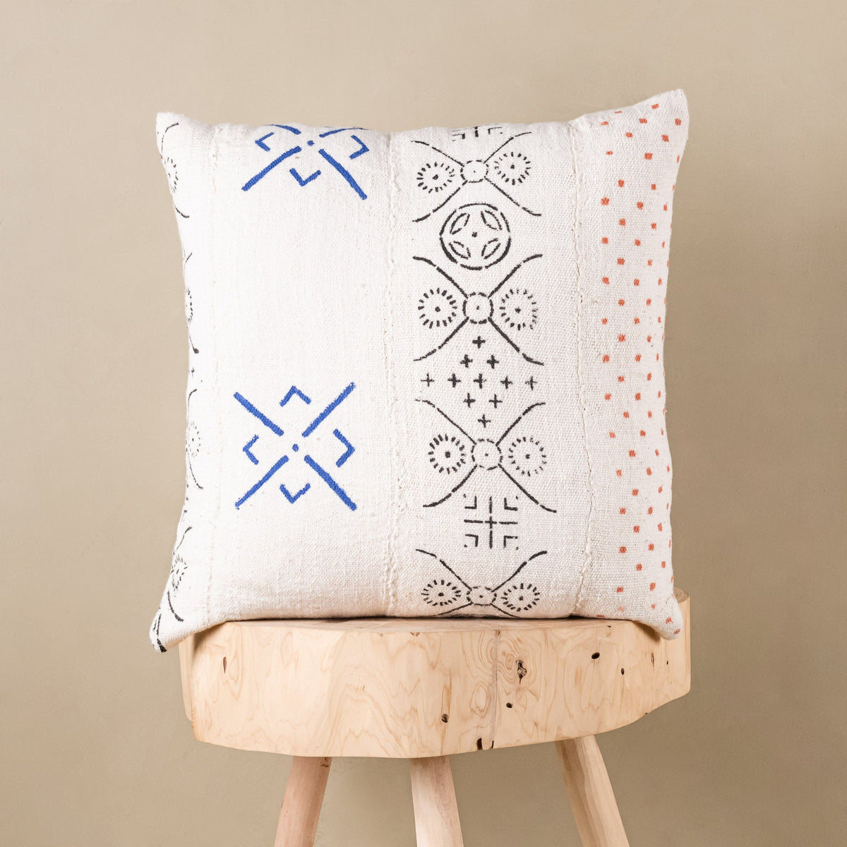 Coussin Africain Mud Cloth