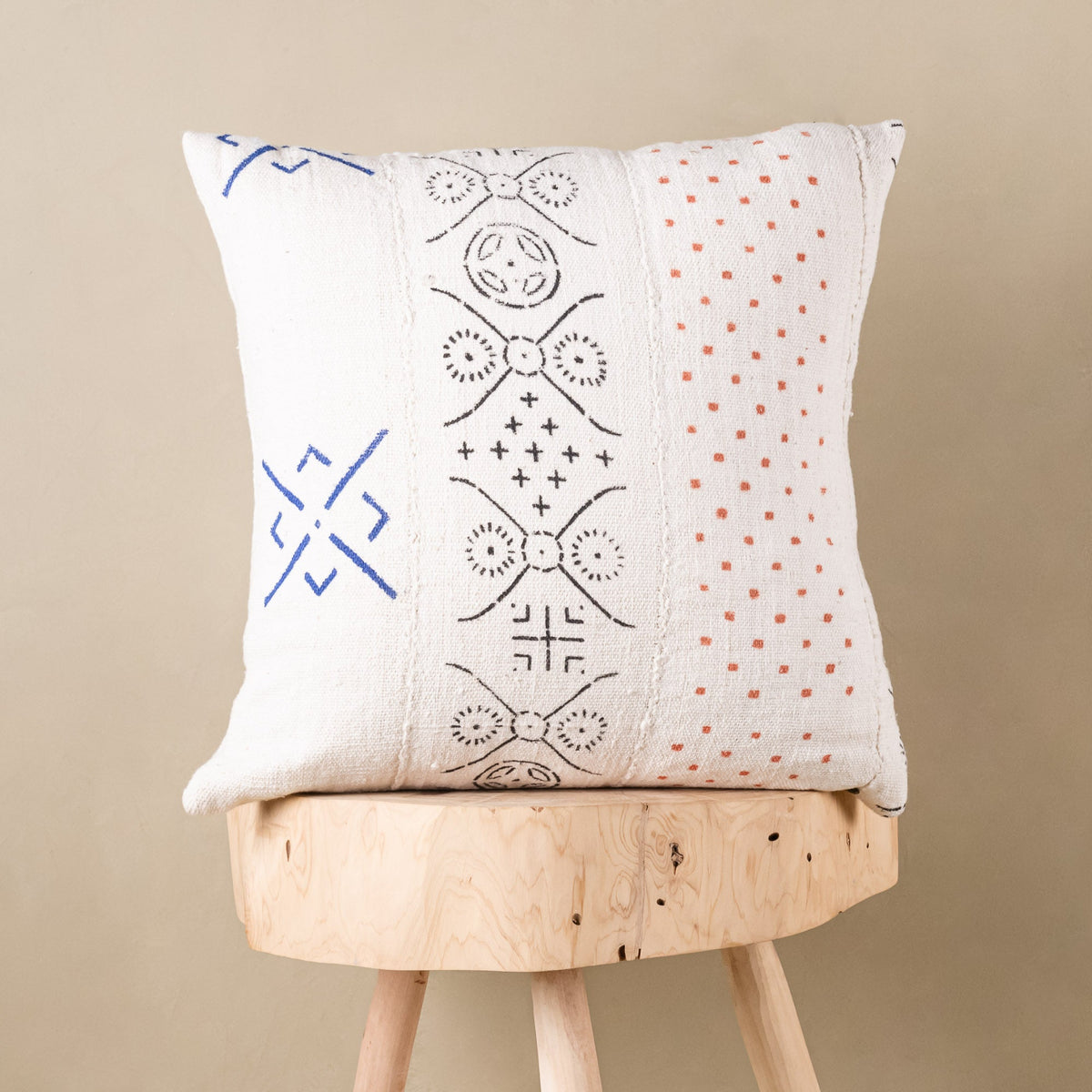 Coussin Africain Mud Cloth