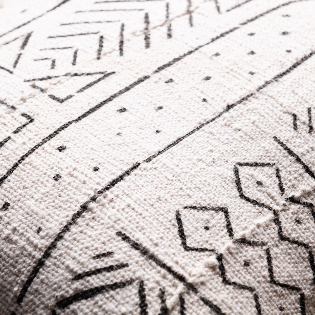 Coussin Africain Mud Cloth
