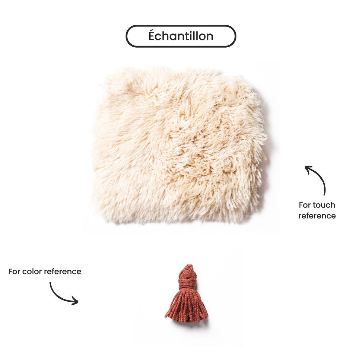Joyaux de couronne - Luxueux tapis Berbère shaggy