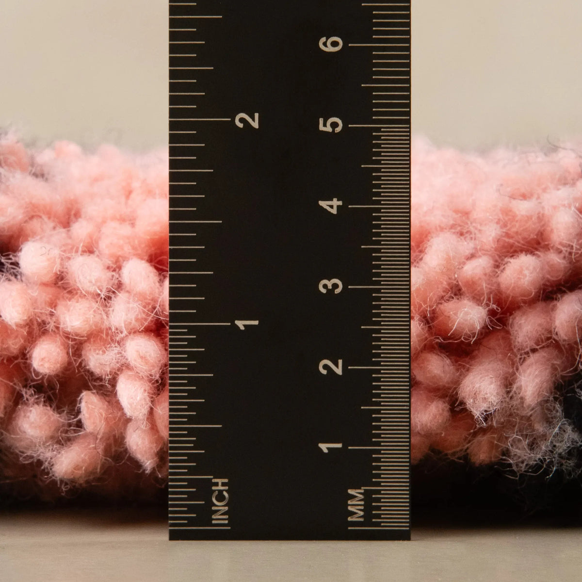Dama Rose Rond - Tapis Berbère shaggy