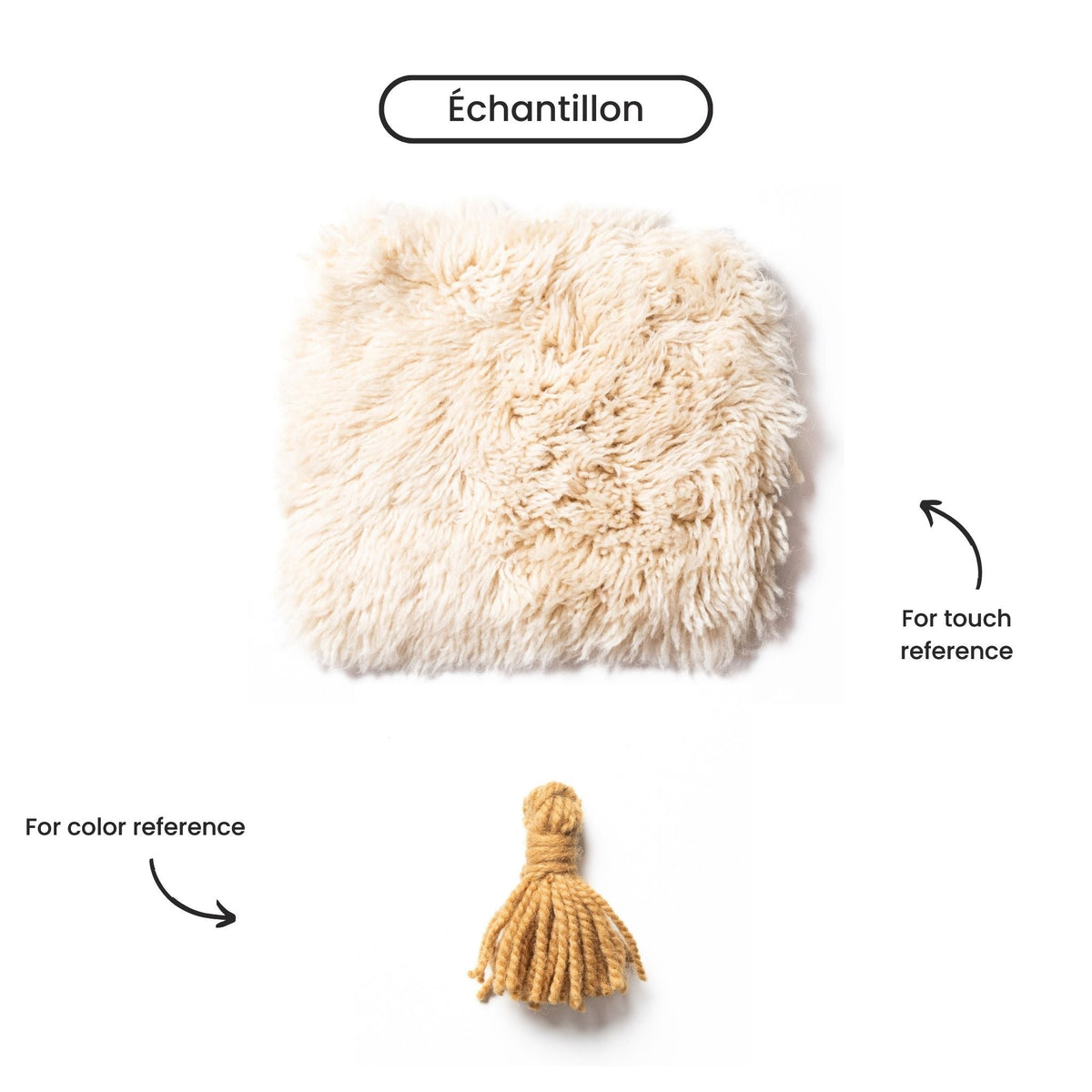Éclat Éblouissant - Luxueux tapis Berbère shaggy