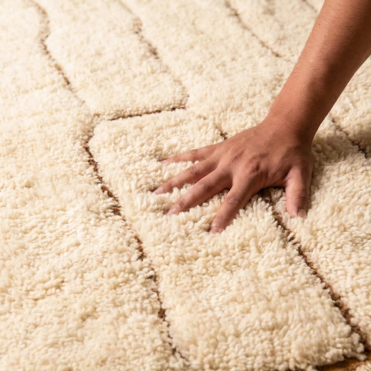 Doroub - Tapis Berbère shaggy