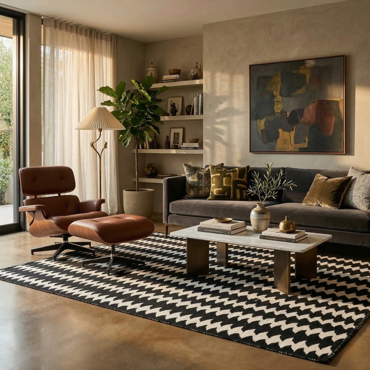 Fadma - Tapis Berbère kilim "Exclusif"