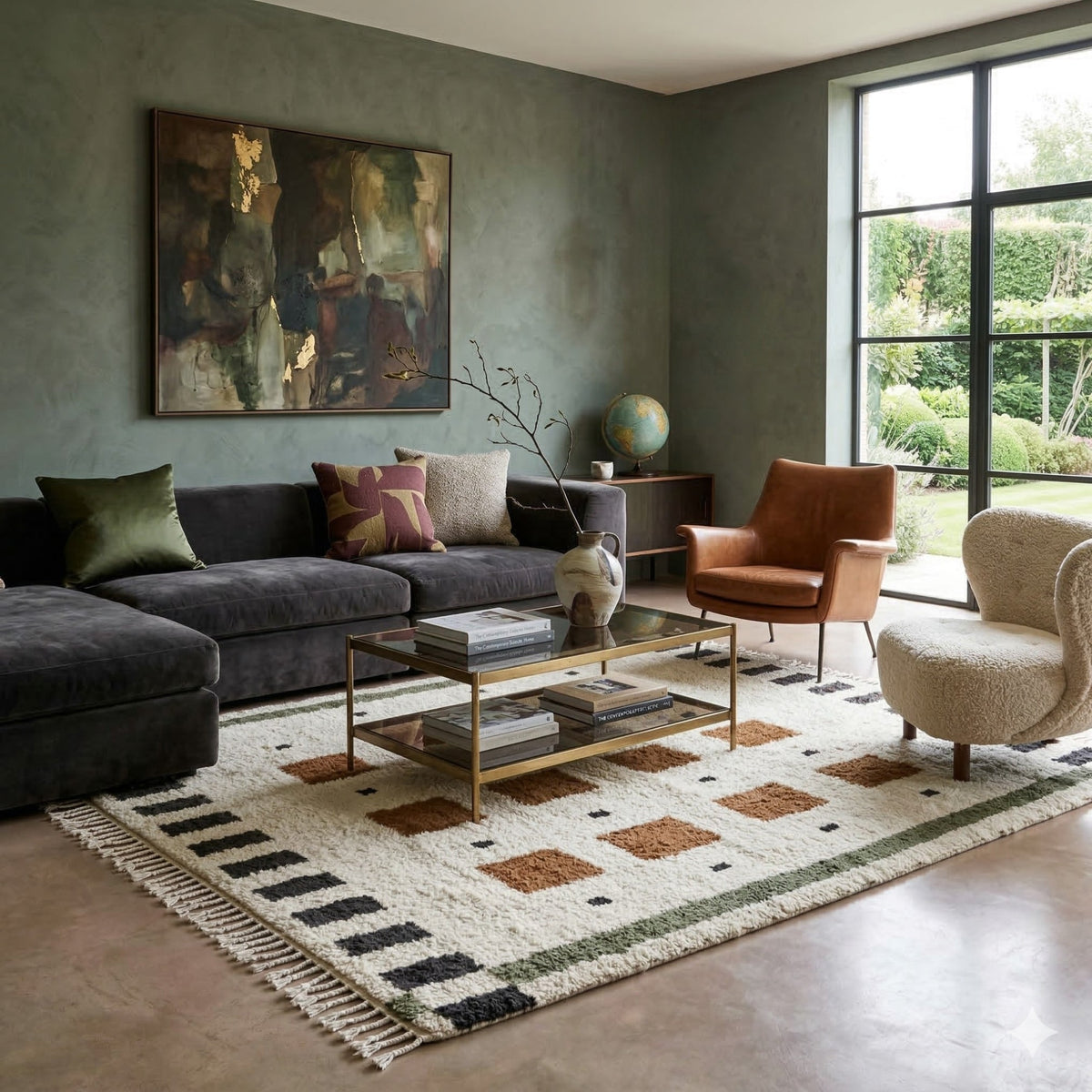 Faiza - Tapis Berbère shaggy