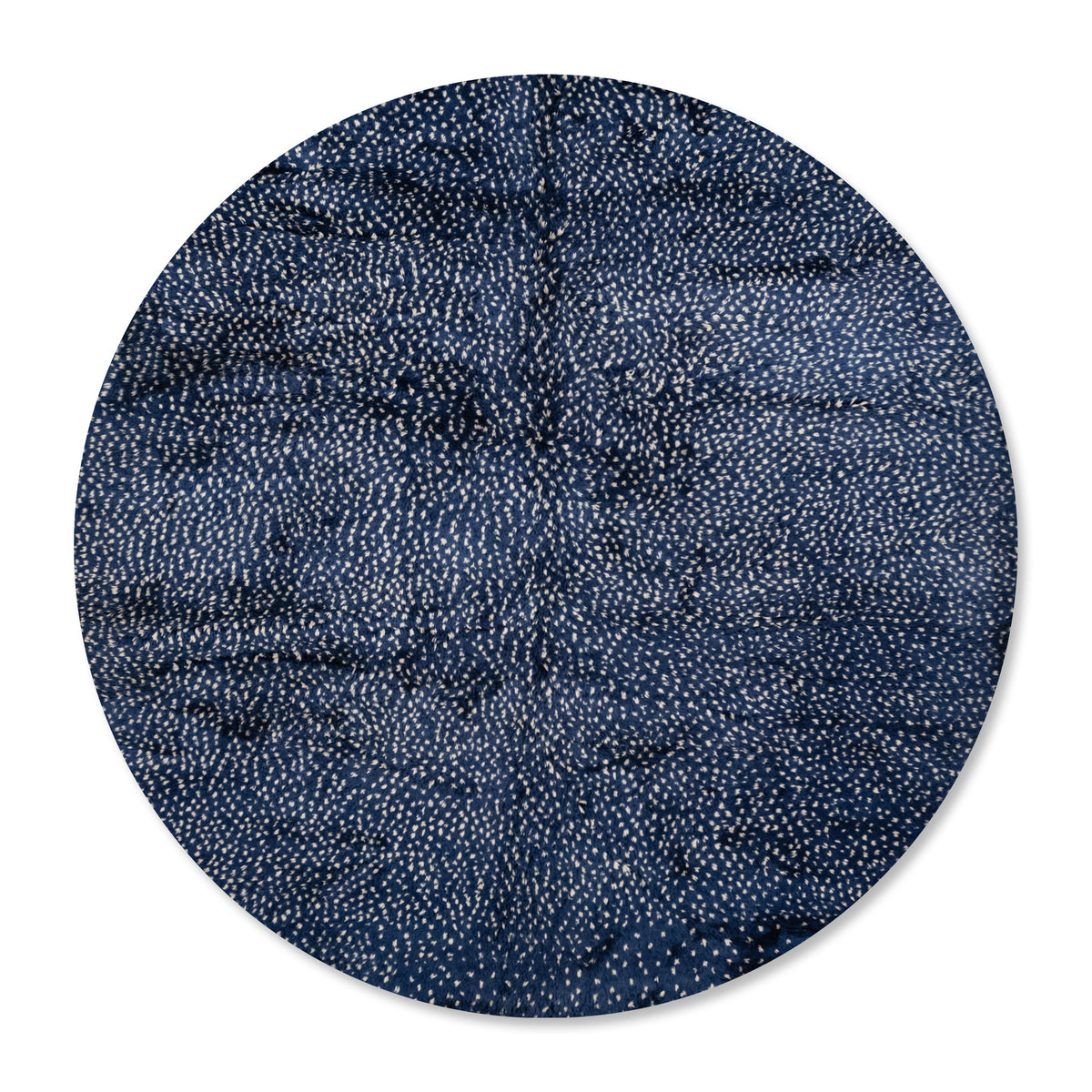 Nuit étoilée Rond - Luxueux tapis Berbère shaggy