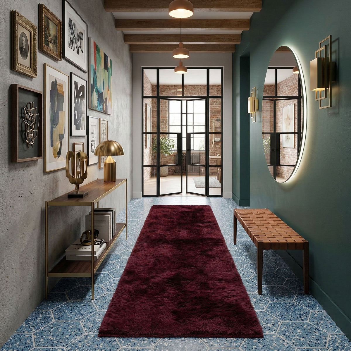 Velours - Luxueux Tapis Mrirt de Couloir "Exclusif"