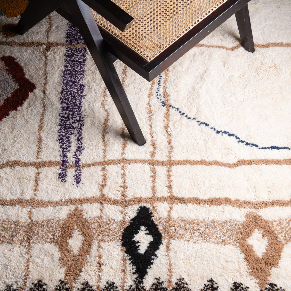 Ilham - Tapis Berbère shaggy