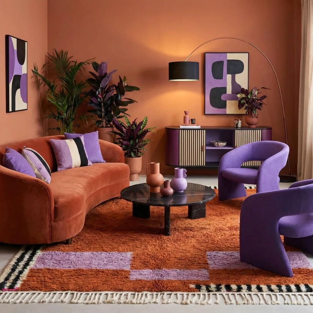 Jamrah - Tapis Berbère shaggy