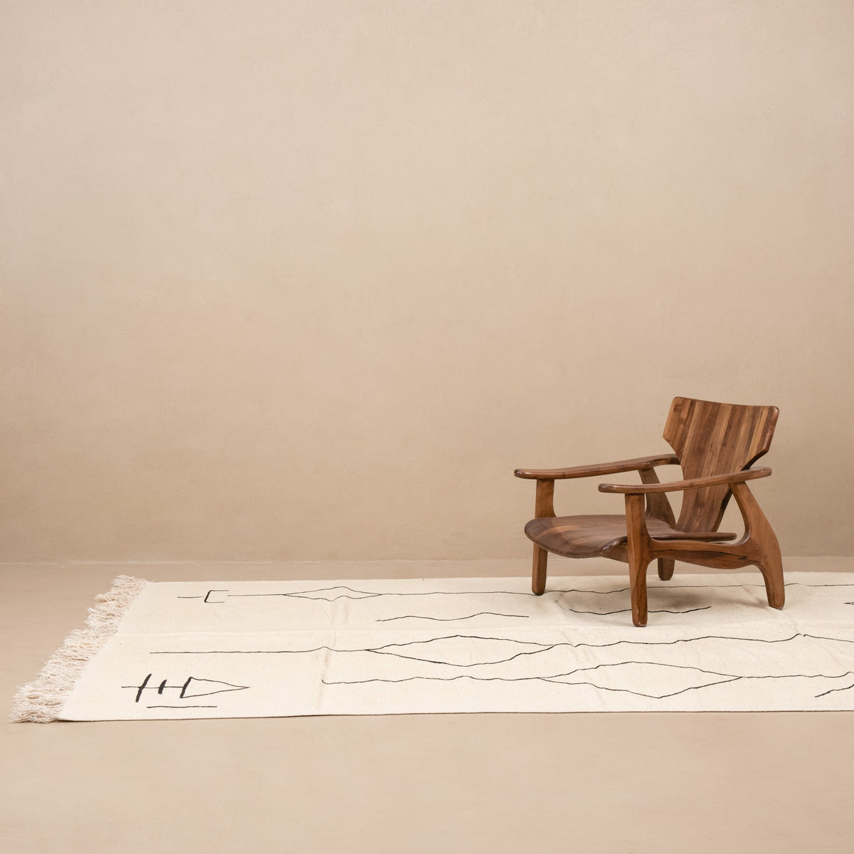 Anir - Tapis Berbère kilim "Exclusif"