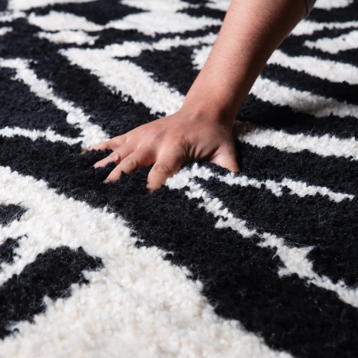 Layal - Tapis Berbère shaggy