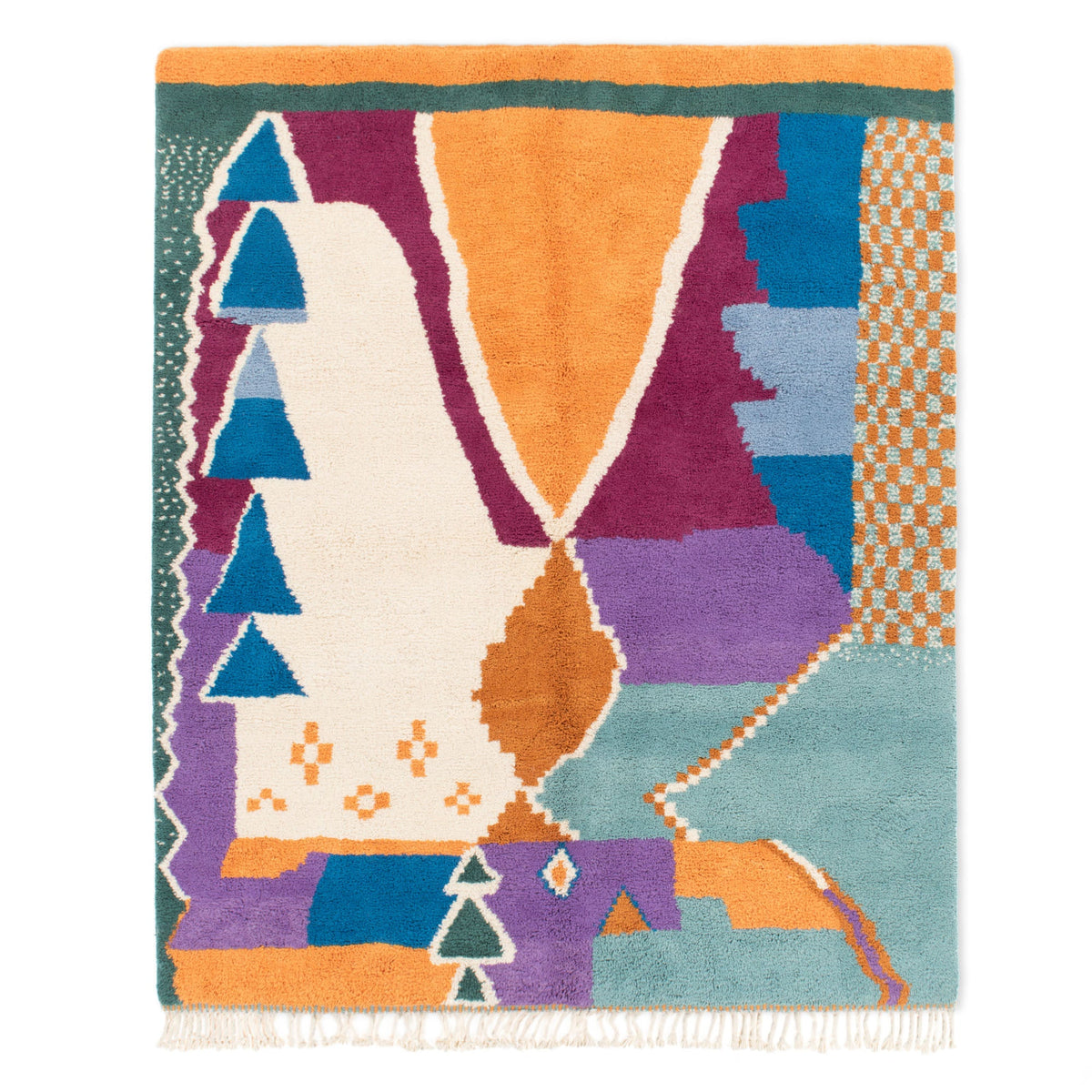 Lamssa - Tapis Berbère shaggy