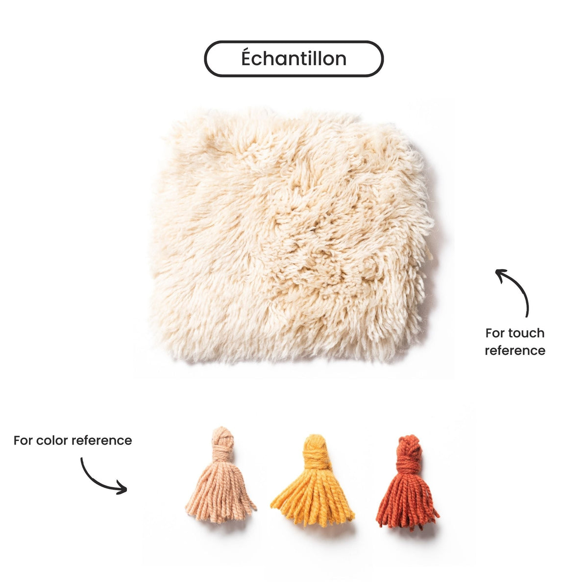 Abrico Luminescent Rond - Luxueux tapis Berbère shaggy