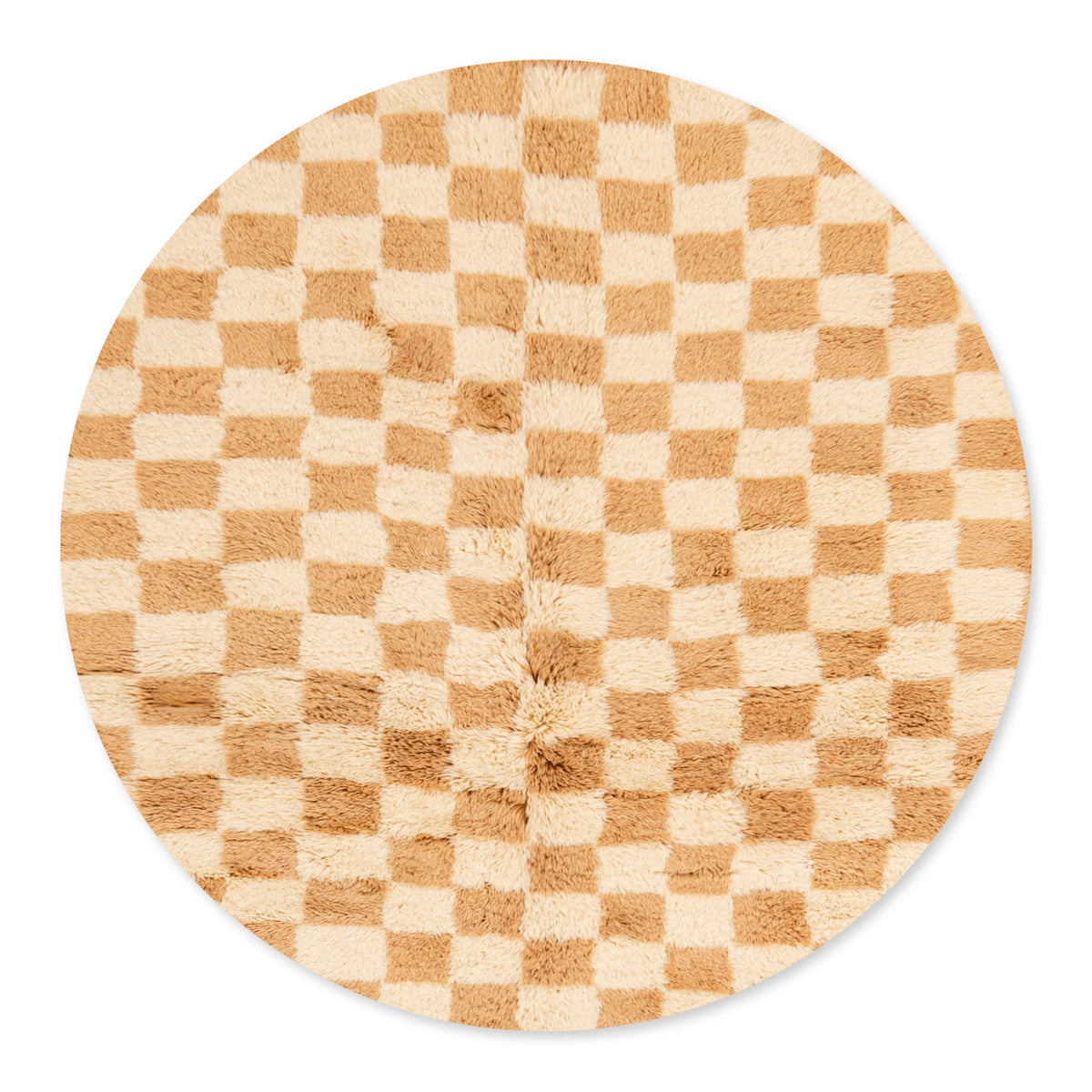 Vénus Rond - Luxueux tapis Berbère shaggy