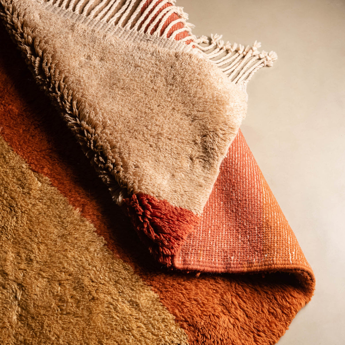 Élégance - Luxueux tapis Berbère shaggy