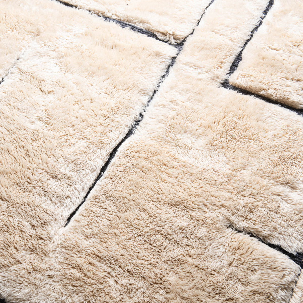 Chemin du mystère - Luxueux tapis Berbère shaggy