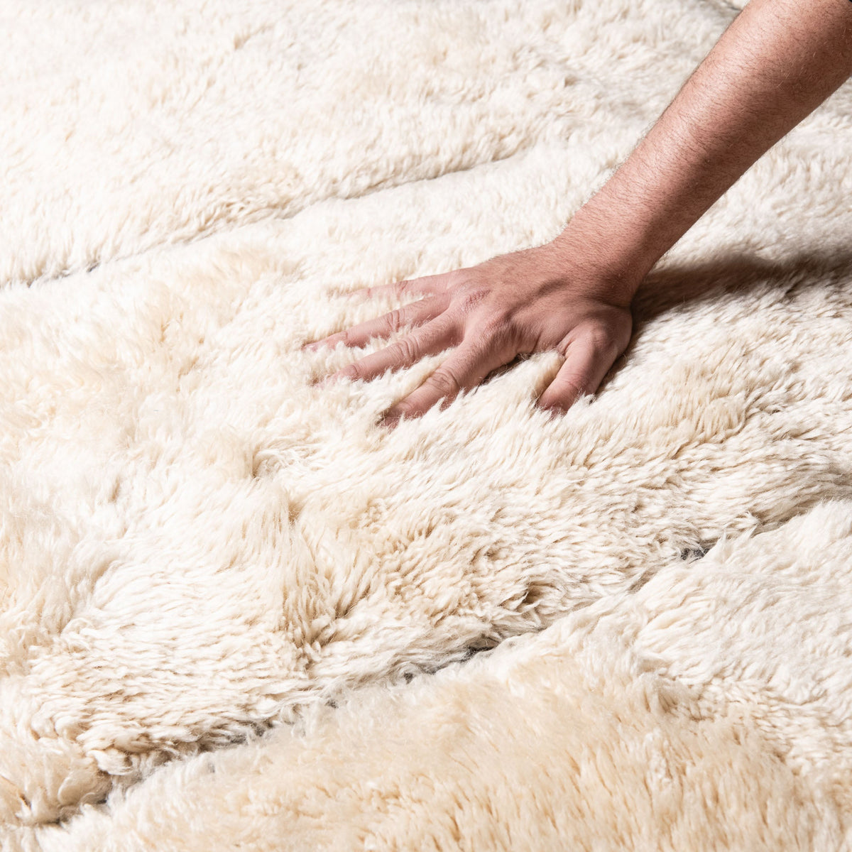 Chemin du mystère - Luxueux tapis Berbère shaggy
