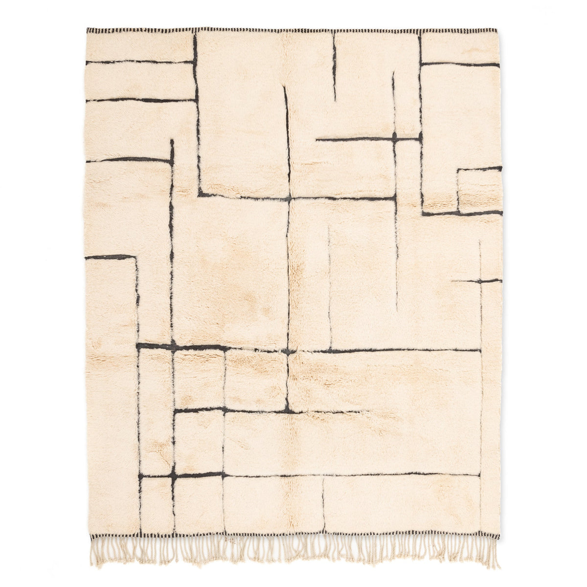 Chemin du mystère - Luxueux tapis Berbère shaggy
