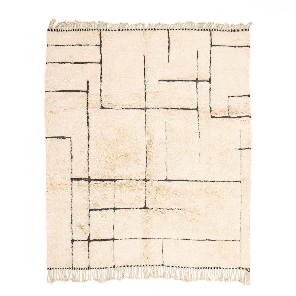 Chemin du mystère - Luxueux tapis Berbère shaggy