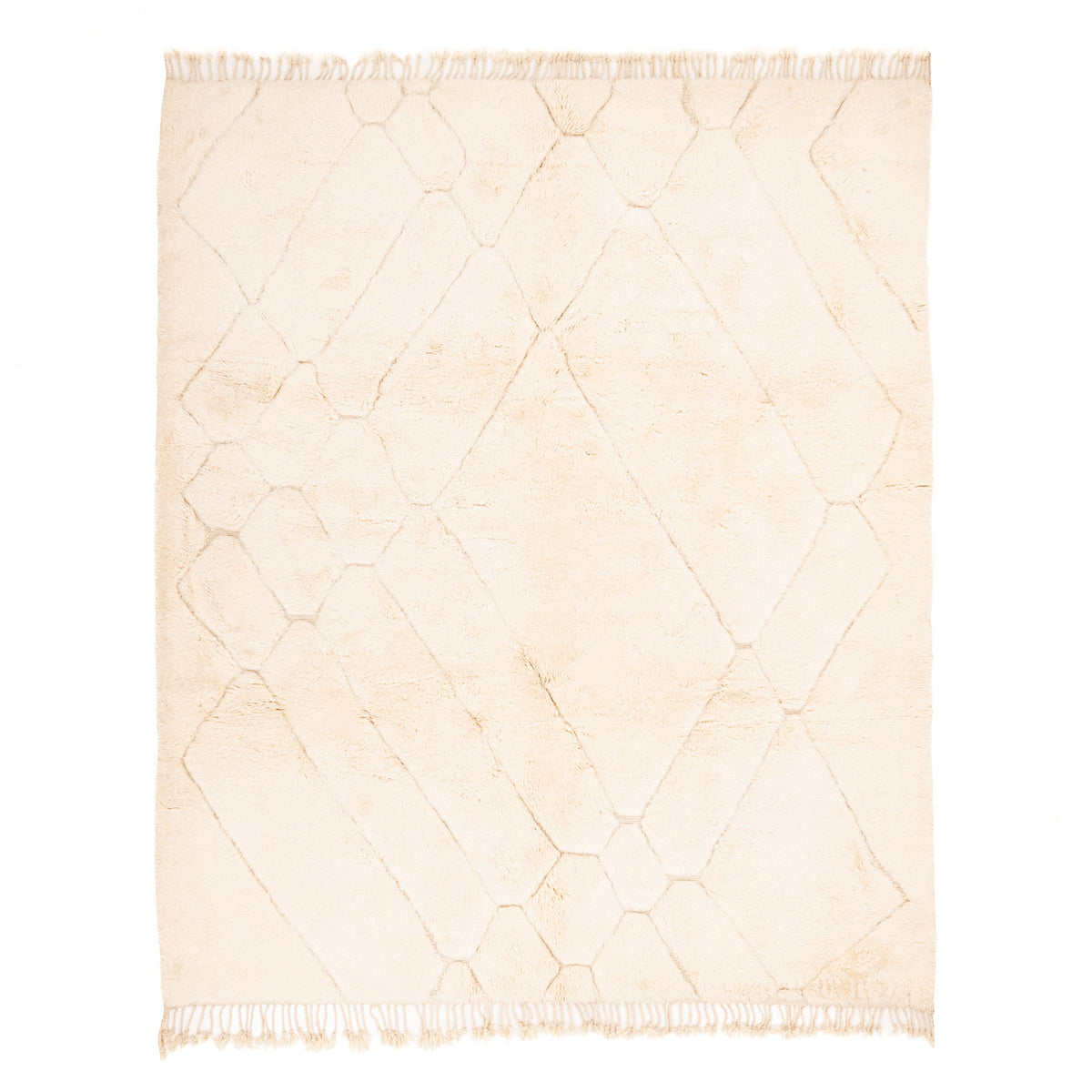 Route du Paradis - Tapis Mrirt Blanc "Exclusif"
