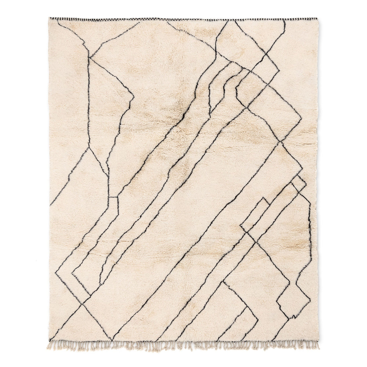 Art - Luxueux tapis Berbère shaggy