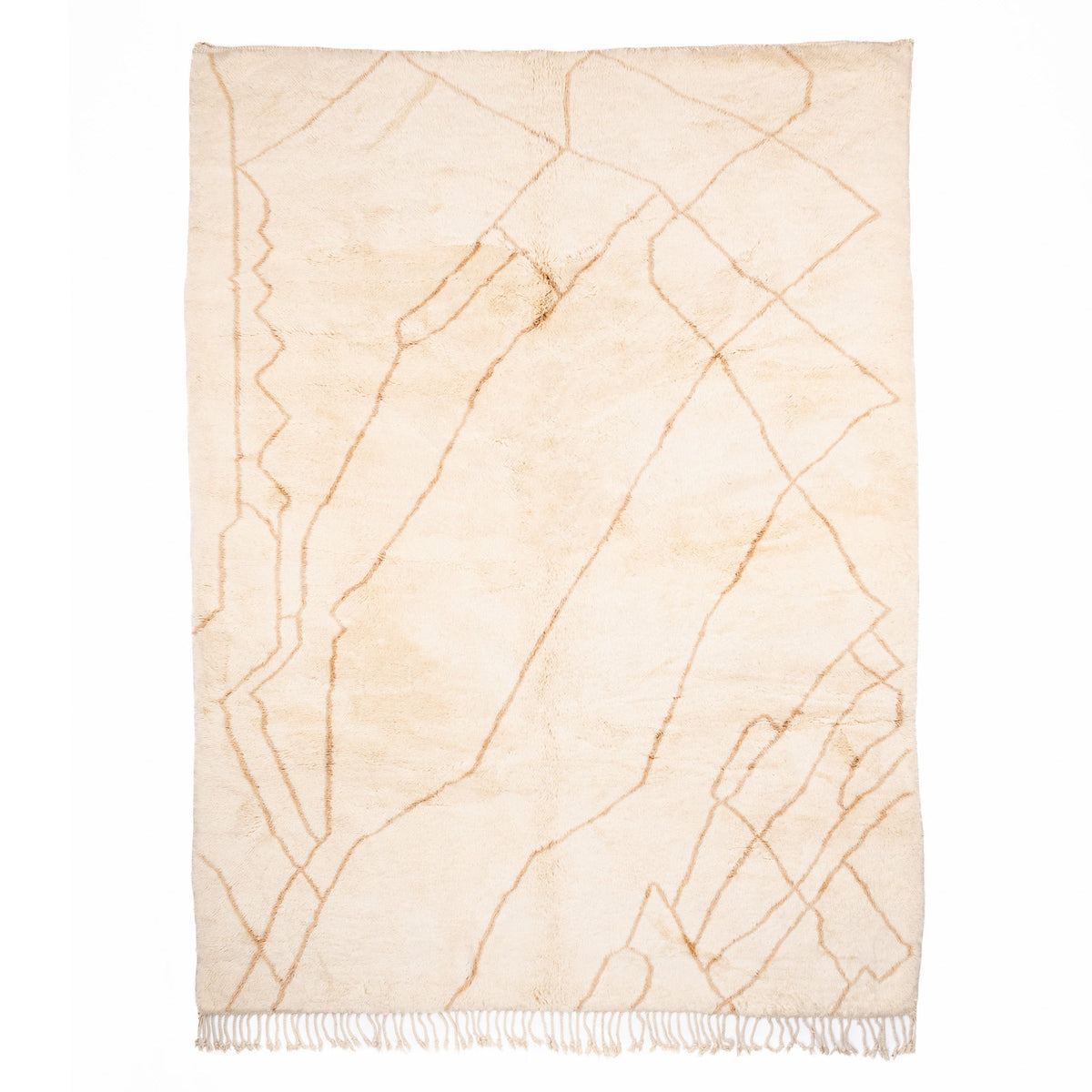 Village Montagnard - Luxueux tapis Berbère shaggy