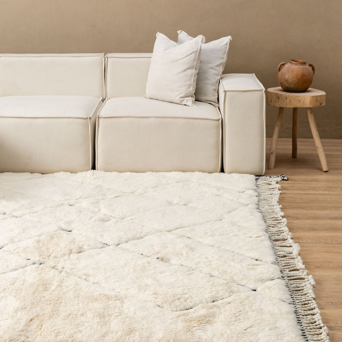 Enchevêtrement - Luxueux tapis Berbère shaggy