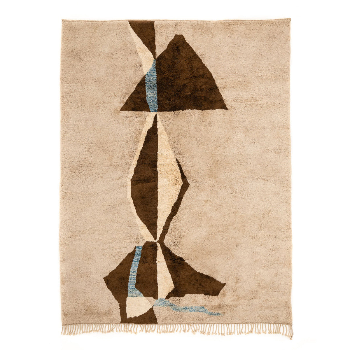 Équilibre - Luxueux tapis Berbère shaggy
