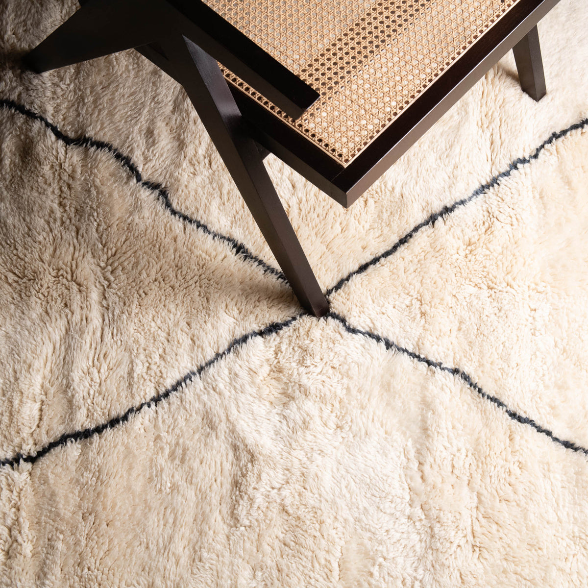 Nadidah - Luxueux tapis Berbère shaggy