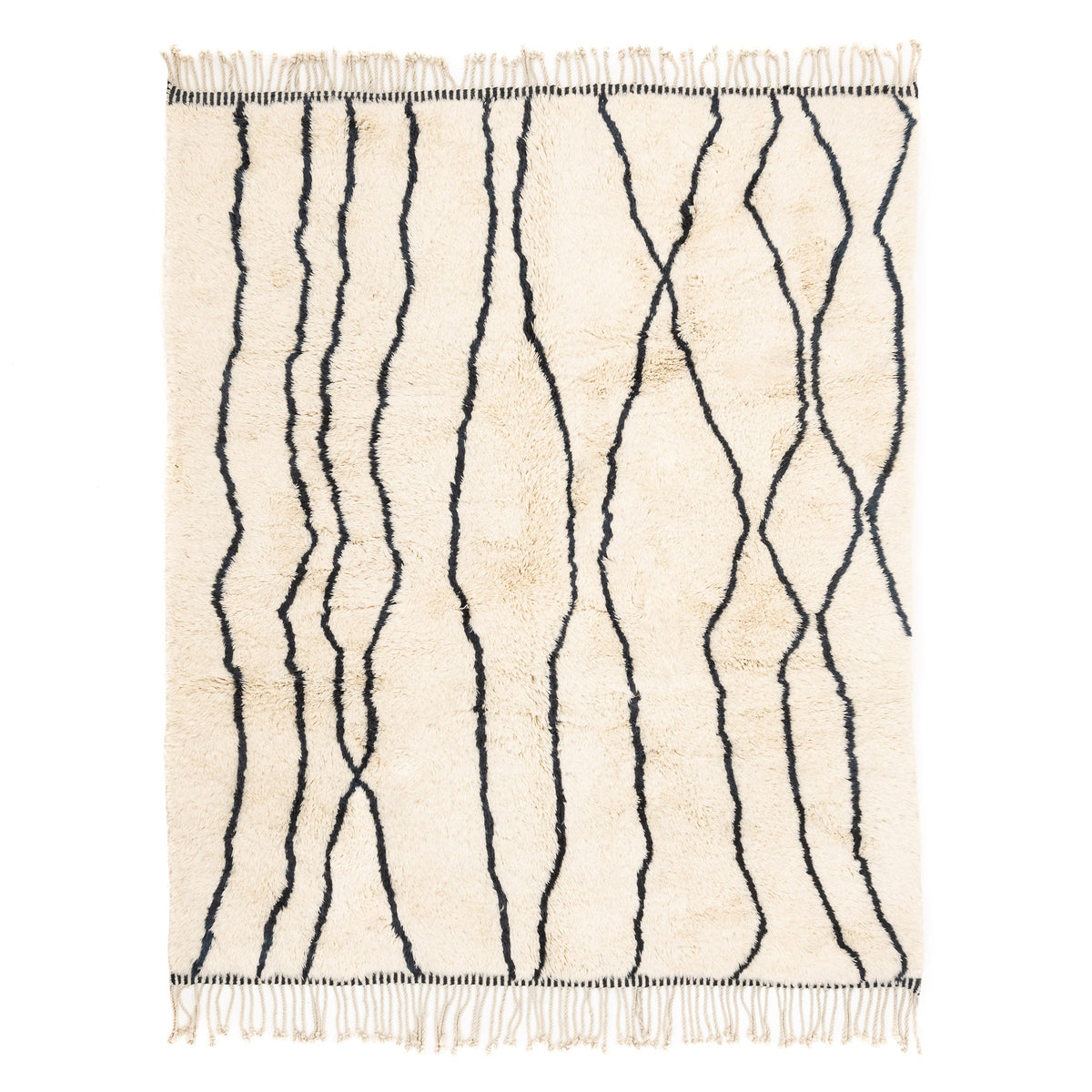 Chemins - Luxueux tapis Berbère shaggy