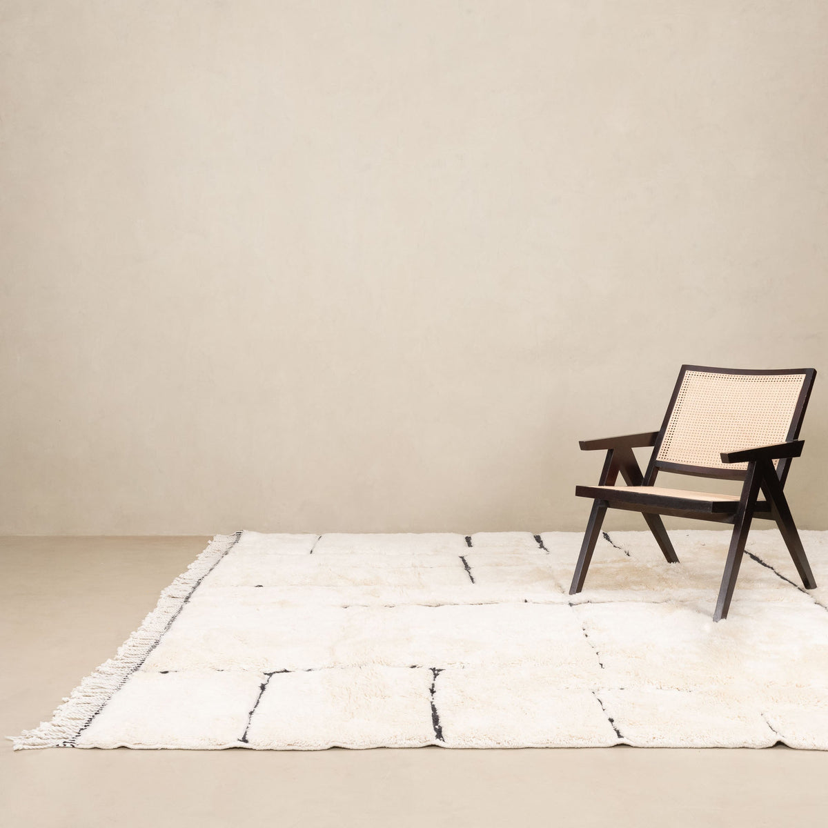 Chemin du mystère - Luxueux tapis Berbère shaggy
