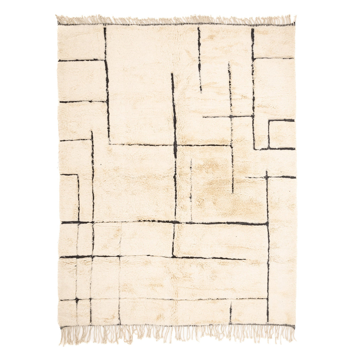 Chemin du mystère - Luxueux tapis Berbère shaggy
