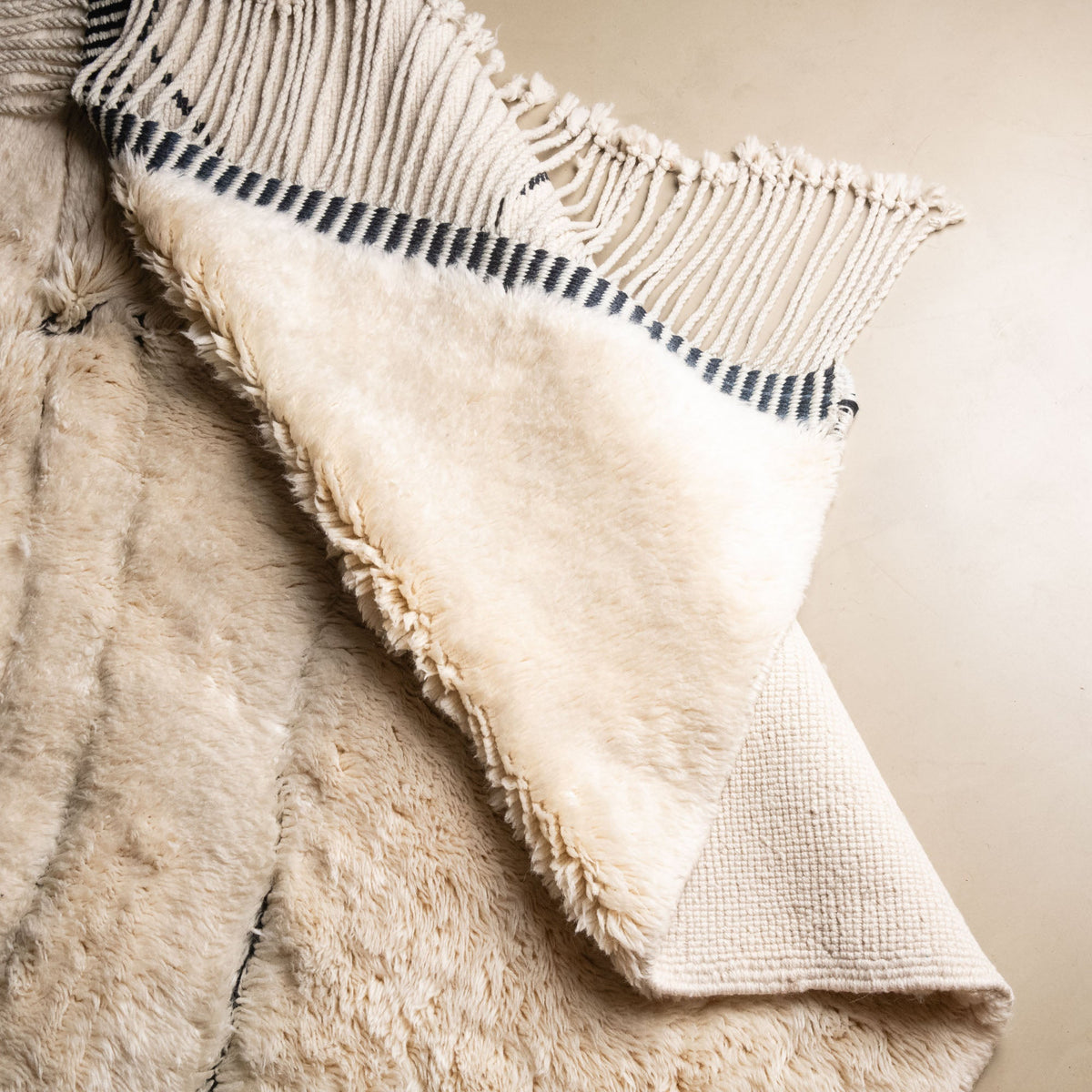 Atika - Luxueux tapis Berbère shaggy