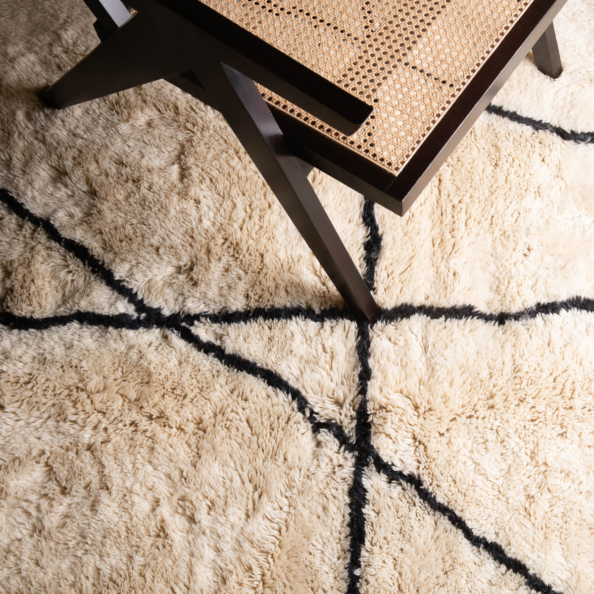Ketta - Luxueux tapis Berbère shaggy
