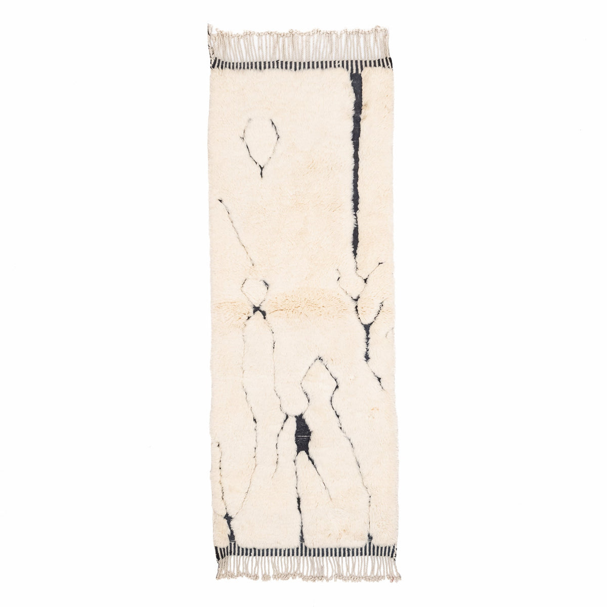 Danse Éternelle - Luxueux tapis Berbère shaggy de couloir