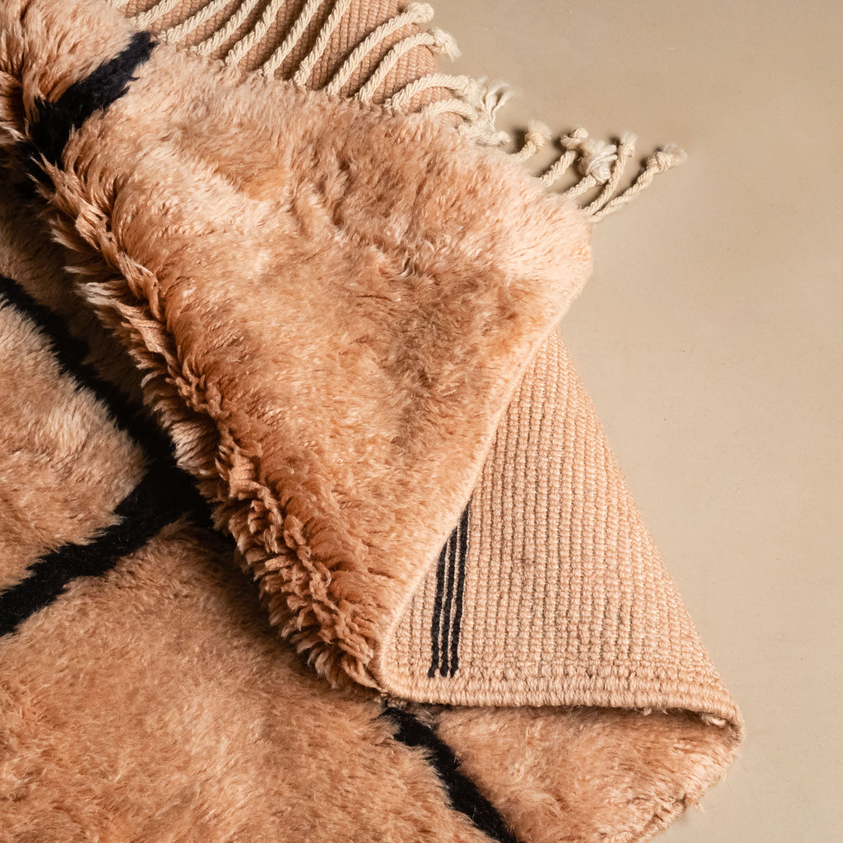 Labyranthe Timide - Luxueux tapis Berbère shaggy