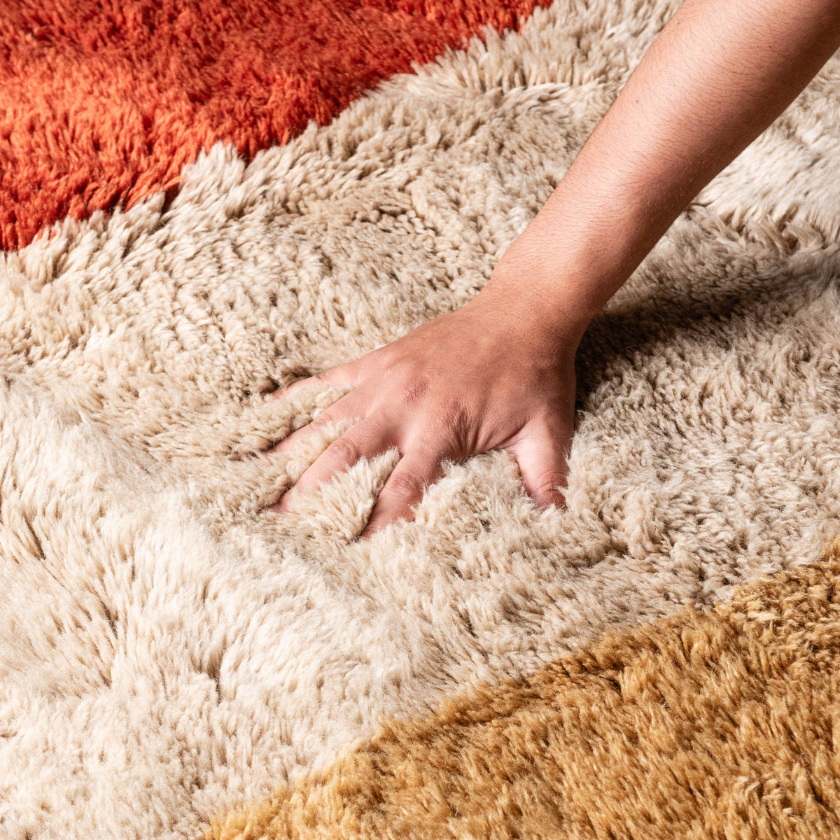 Aban - Luxueux tapis Berbère shaggy