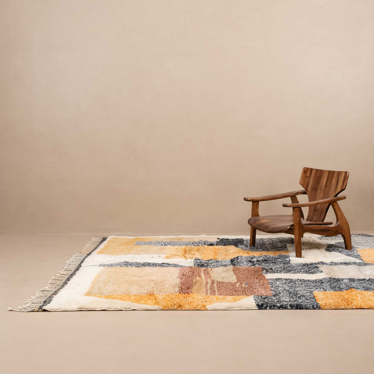 Souvenirs - Luxueux tapis Berbère shaggy