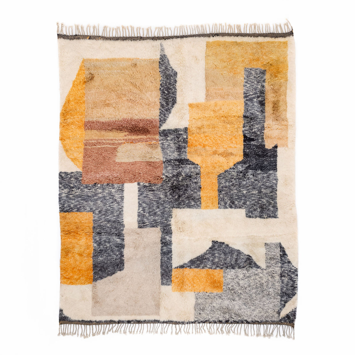 Souvenirs - Luxueux tapis Berbère shaggy